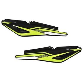Cubiertas Laterales Dm150 Sport Negro-Verde