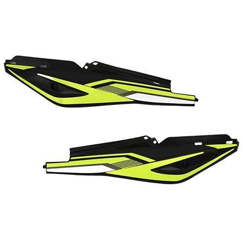 Cubiertas Laterales Dm150 Sport Negro-Verde
