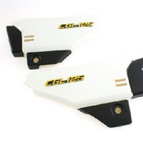 Cubiertas Laterales Blancas Honda Cgl125
