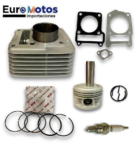 Cilindro Racing Big Bore 150Cc Yamaha Ybr125 Xtz125 57Mm Rik Anillos - Imagen 2