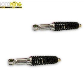 AMORTIGUADORES TRASEROS ITALIKA DT125 32CM NEGRO
