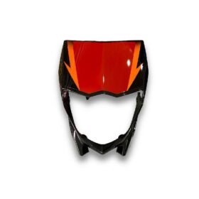 CUBIERTA FARO YAMAHA XTZ125 NEGRO/ROJO