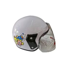 CASCO NIÑO CERRADO BLANCO