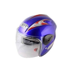 CASCO NIÑO CERRADO AZUL