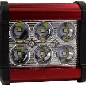 Barra Led Roja Corta 1500Lm Alta Densidad