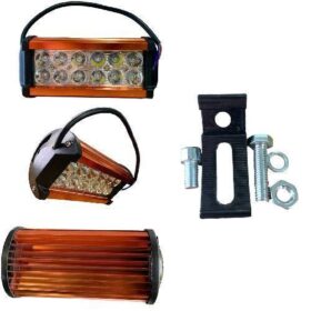 Barra Led Larga 2500Lm Alta Densidad Naranja