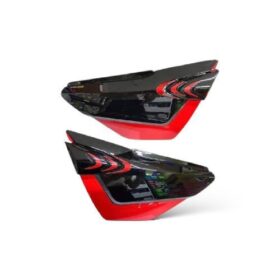 Cubiertas Laterales Italika Ft150s Ft150ts Negro/rojo