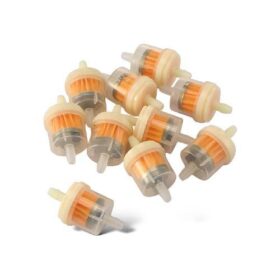 Set De10 Filtros De Gasolina Moto Italika Honda Yamaha Suzuk