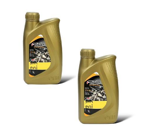 2 Aceite 4 Tiempos 10w 30 Semi-sintetico Eni Hecho En Italia
