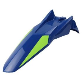 SALPICADERA DELANTERA ITALIKA DM200 SPORT 2019-21 AZUL-VERDE