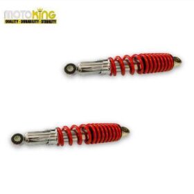 AMORTIGUADORES TRASEROS ITALIKA 125Z 32CM ROJO