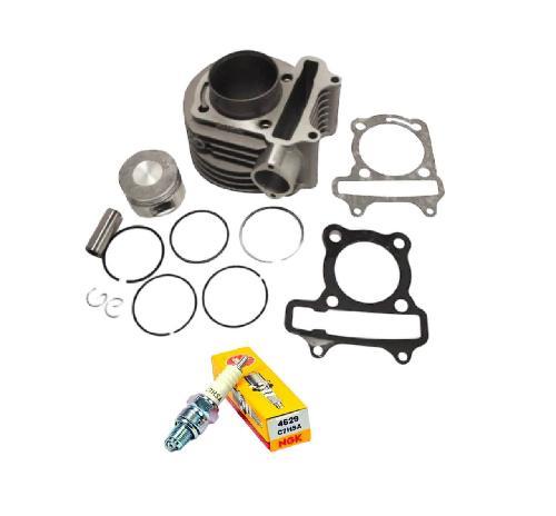 Cilindro Italika Cs125 Ds125 Xs125 Vitalia125 + Bujia C7hsa