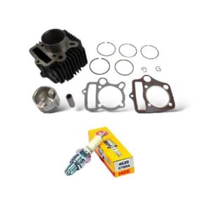 Cilindro Completo Italika Ft110 2010-16 + Bujia Ngk C7hsa