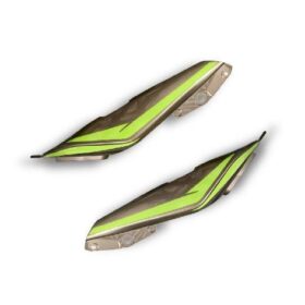 CUBIERTAS LATERALES TRASERAS ITALIKA 250Z GRIS-VERDE