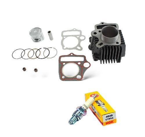 Cilindro Completo Honda C90 + Bujia Ngk C7hsa Envio Gratis