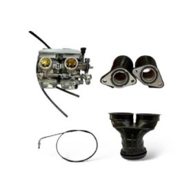 Carburador Doble Y Pipetas Honda Rebel 250 Toromex Rebellian