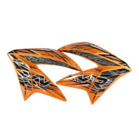 CUBIERTAS TANQUE VELOCI  XEVERUS250 HYPER SPORT NARANJA