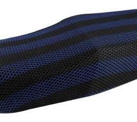 Cubre Asiento Termico L 90X51cm Negro Con Azul Ws150 Bws100 D125 D150 Ft150s Ft125 Ft150ts