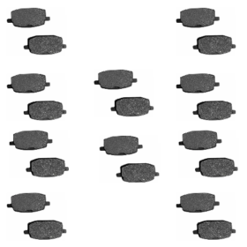 10 Balatas Disco Fa169 Bws100 Ws150