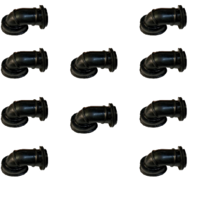 10 MANGUERAS CONECTORA FILTRO AIRE AT110 ARGENTA