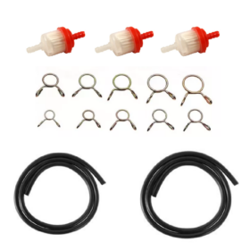 KIT JUEGO DE FILTRO GASOLINA CON MANGUERAS UNIVERSAL