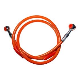 Manguera Freno 1M Universal Moto Naranja