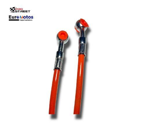 Manguera Freno 1M Universal Moto Naranja - Imagen 3
