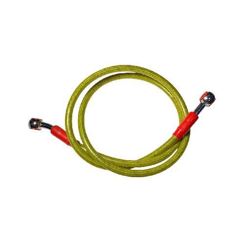 Manguera Freno 1M Universal Moto Amarilla - Imagen 2