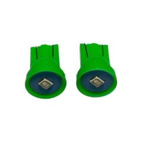Focos T10 Pellizco Verde