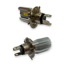Foco H4 Led 2 Caras Bws125 150Z Fz16 Pulsar 200Ns Plata