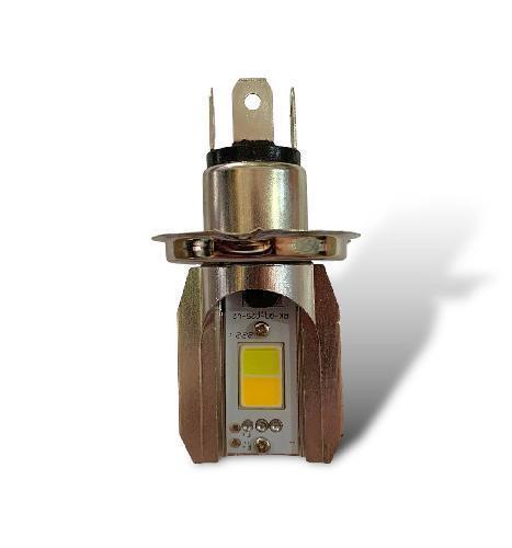 Foco H4 Led 2 Caras Bws125 150Z Fz16 Pulsar 200Ns Plata - Imagen 2
