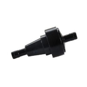 Filtro Gasolina Aluminio Lavable Universal Moto Negro