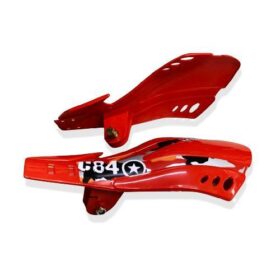 Cubre Puños Ir-0001 Se Sujetan A Las Manijas Rojo