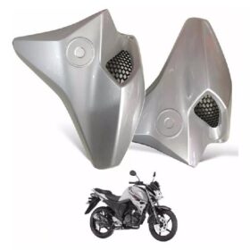 Cubiertas Rompe Vientos Yamaha Fzs 2.0 Gris Mate
