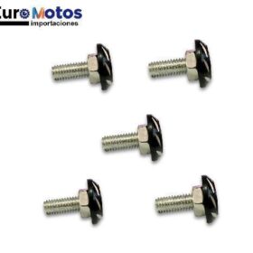 Tornillo Decorativo Aluminio M6 Negro