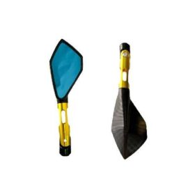 Espejos Universales Racing Italia Dorado