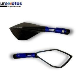 Espejos Universales Racing Italia Azul