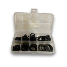 Caja Seguros Clip 200 Pcs M8 M10 12 M14 M16 M18 M20