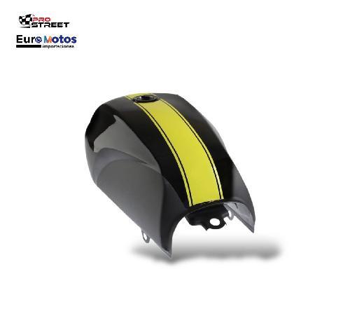 Tanque Gasolina Ft125 Ft150s Ft150ts Negro/Amarillo - Imagen 3