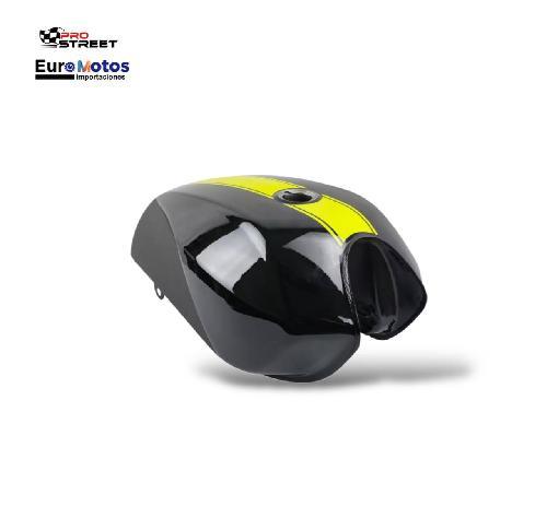 Tanque Gasolina Ft125 Ft150s Ft150ts Negro/Amarillo - Imagen 4