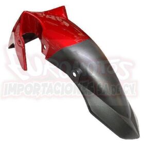 Salpicadera Delantera Honda Cb110 Rojo-Negro