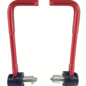 Protector Manijas Fz16 Ft125/150 125/175Z Fz 2.0 Aluminio Rojo Ir-7030