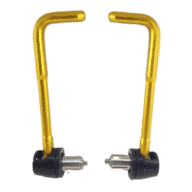 Protector Manijas Fz16 Ft125/150 125/175Z Fz 2.0 Aluminio Dorado Ir-7030