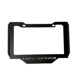 PORTA PLACA UNIVERSAL NEGRO
